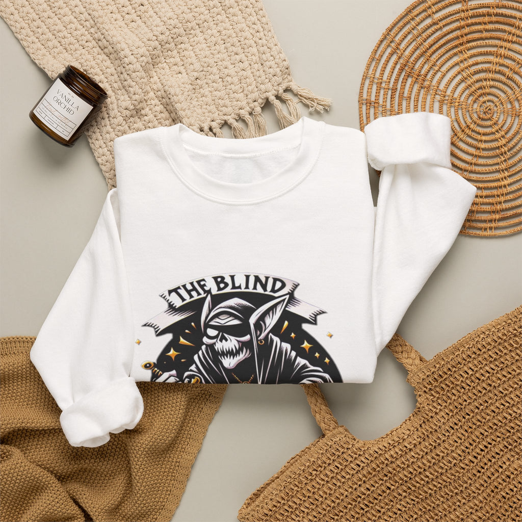 Goblin Crewneck Sweatshirt — "The Blind Goblin" Graphic