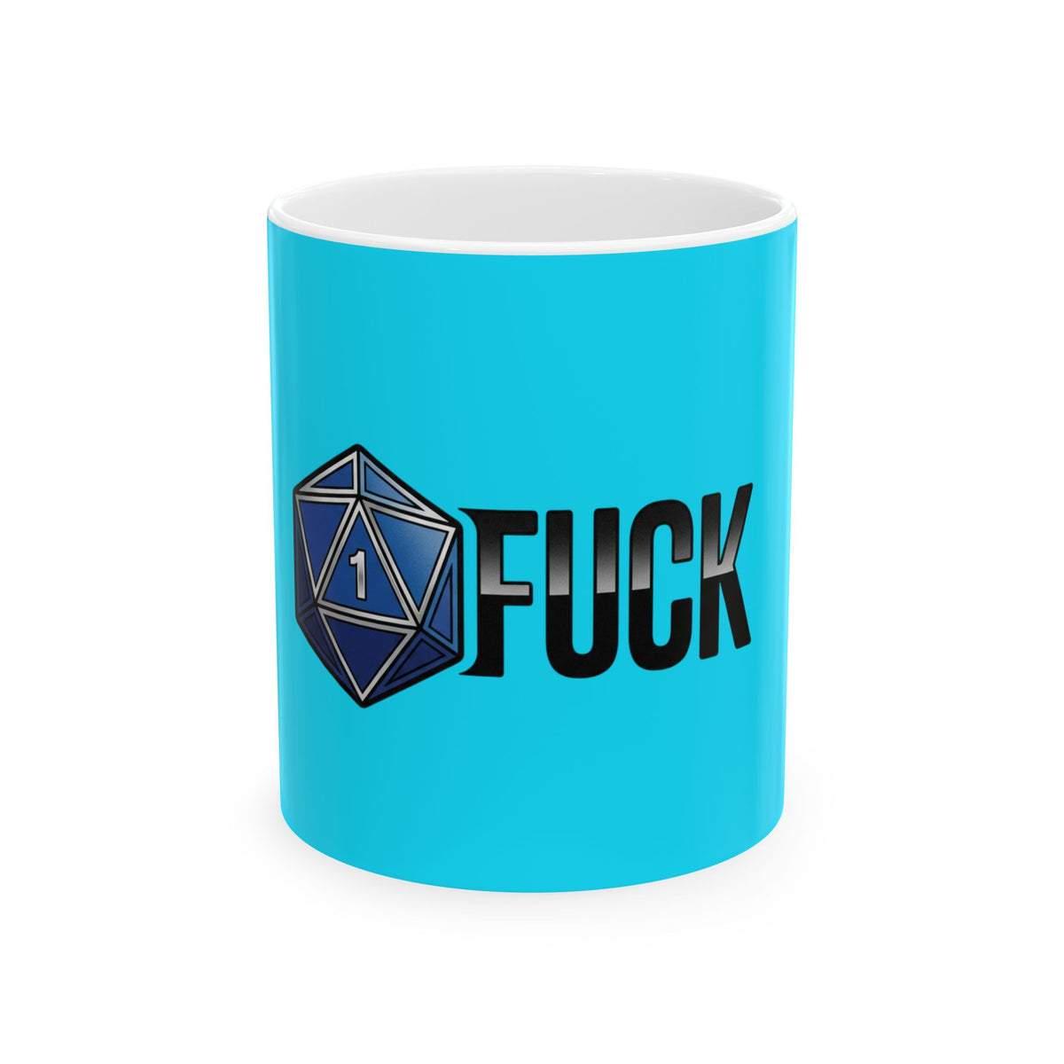 D20 'Critical Fumble' Coffee Mug — Gamer 11oz/15oz Ceramic