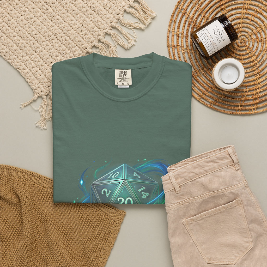 T-Shirt — "Dice Whisperer" D20 Fantasy RPG Tee