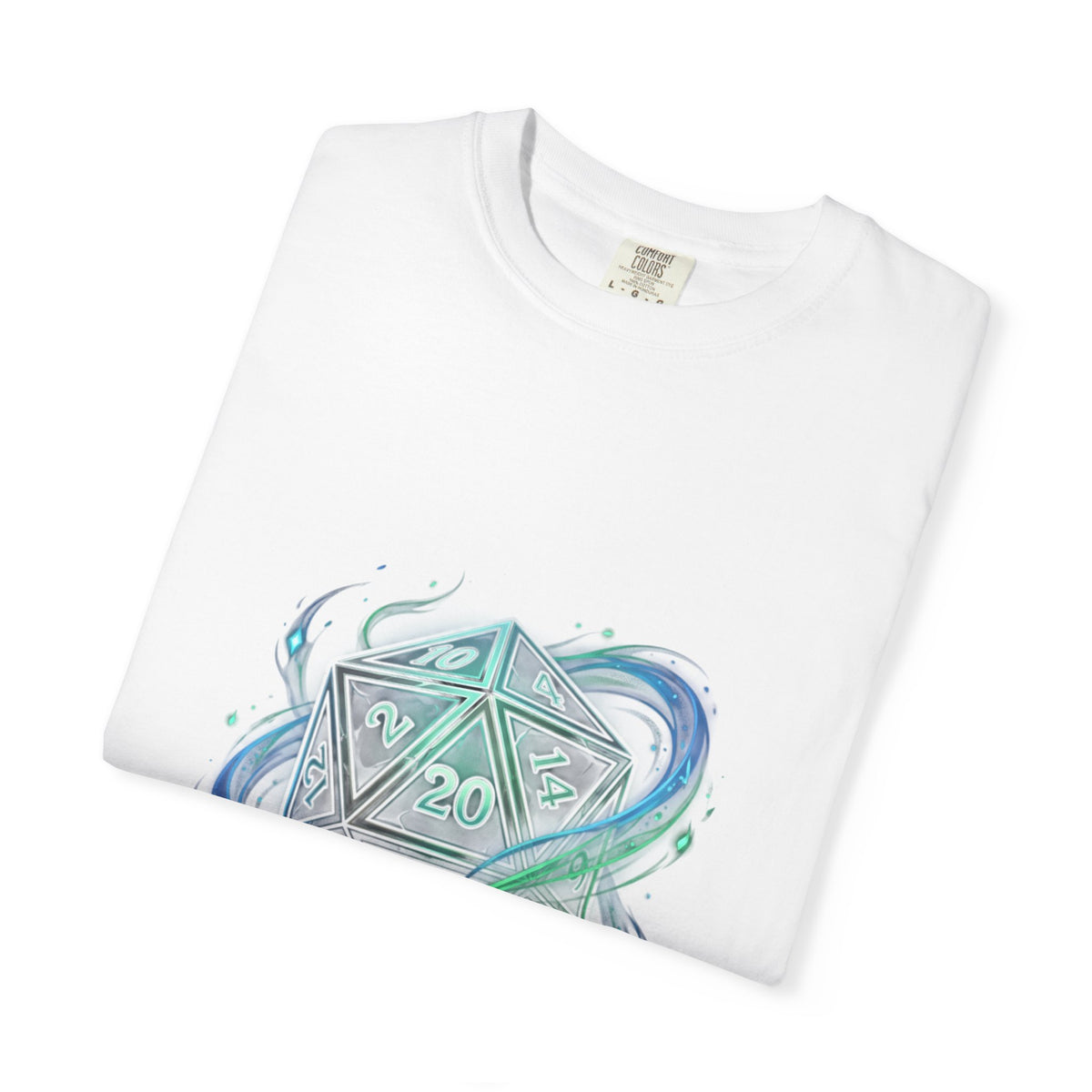 T-Shirt — "Dice Whisperer" D20 Fantasy RPG Tee