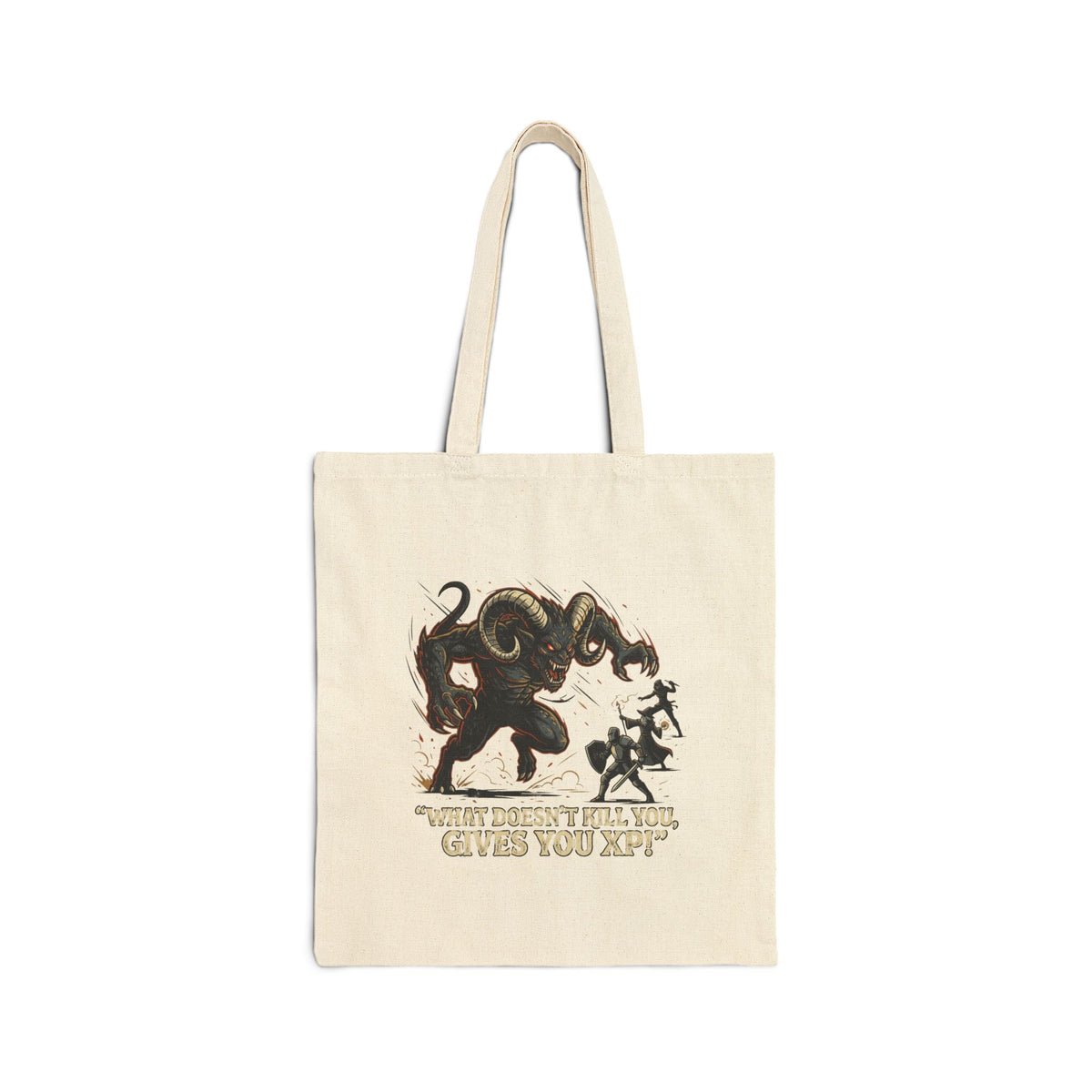 Tote Bag — Adventurer RPG Tote "What Doesn't Kill You Gives You XP"